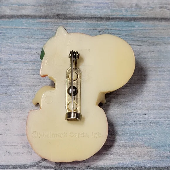Vintage Hallmark Cards Halloween Ghost Pumpkin Pin - Picture 2 of 7